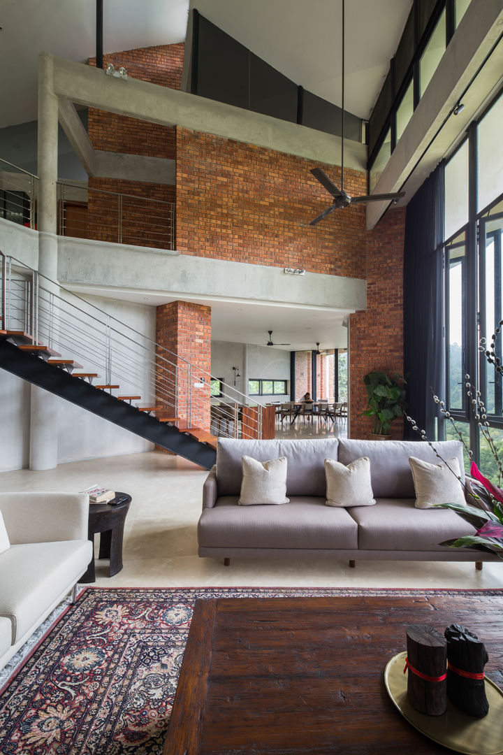 Jandabaik Bungalow - Sustainable House Design, MJ Kanny Architect MJ Kanny Architect Salones de estilo tropical