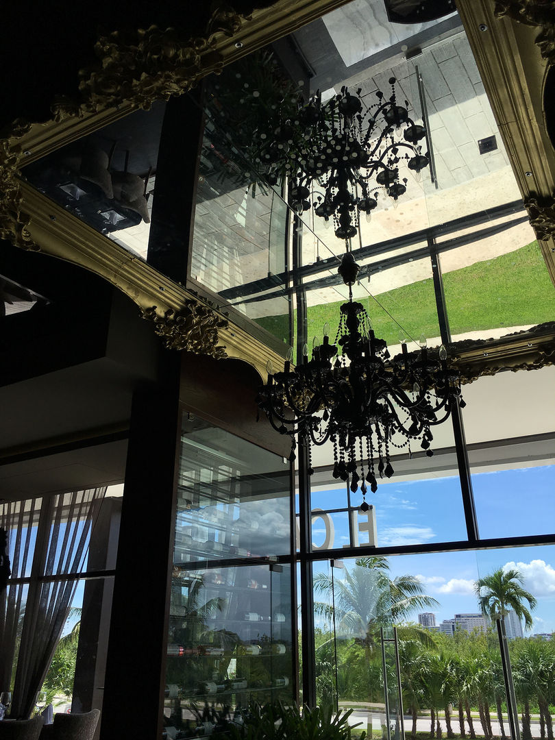 El Candelabro, Puerto Cancun, Entrada principal Loft212architecture & Construction Techos Madera Acabado en madera loft212architecture & Construction, Diseño y arquitectura interiores, Puerto Cancun, proyecto commercial, Restaurant, Bar, Lounge, arquitectura