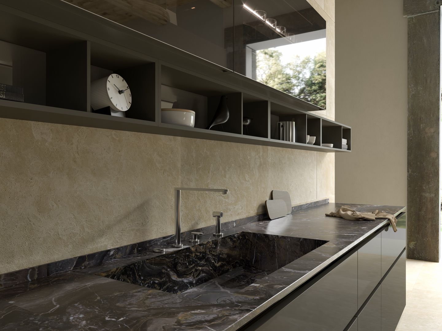 A Stunning Kitchen Project, Eurocasa Eurocasa Cozinhas minimalistas