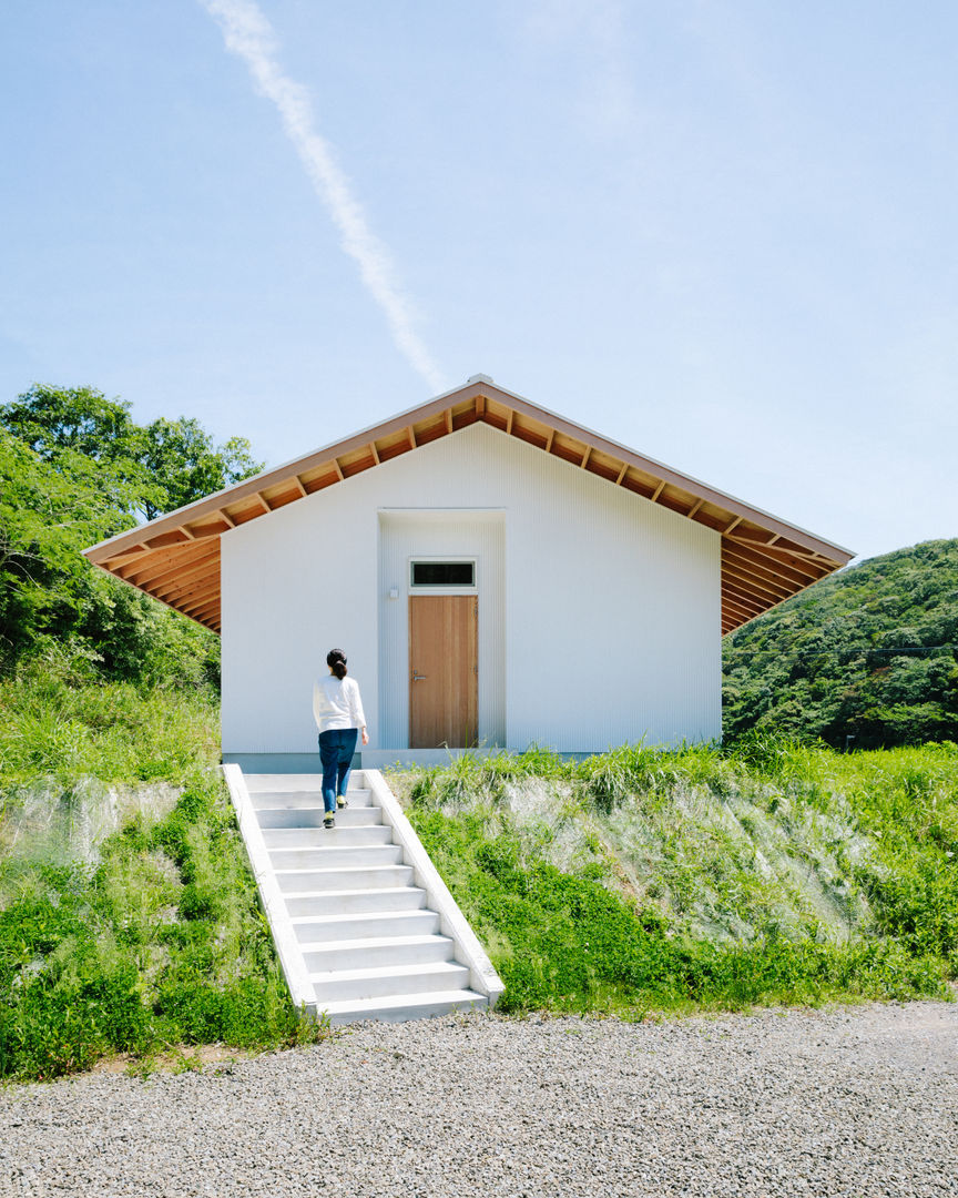 はらぱ2, おかやま設計室.. おかやま設計室.. Scandinavian style houses Metal