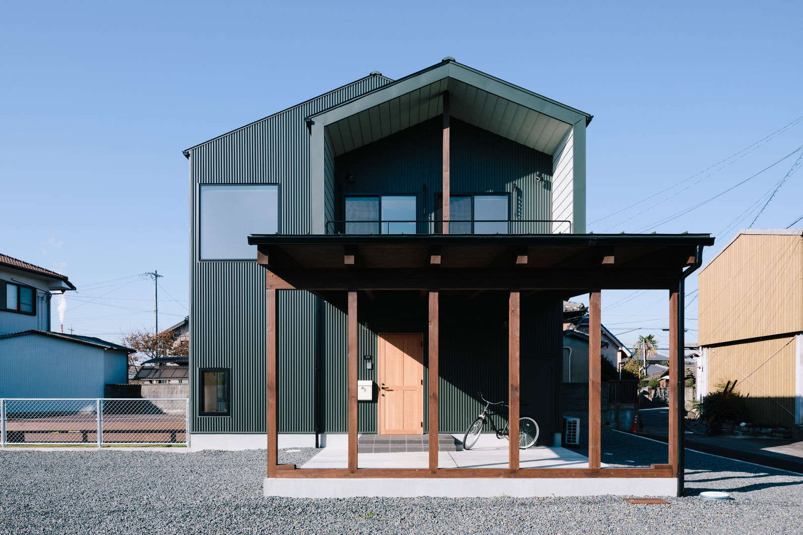 塩浜の家, おかやま設計室.. おかやま設計室.. Wooden houses Metal