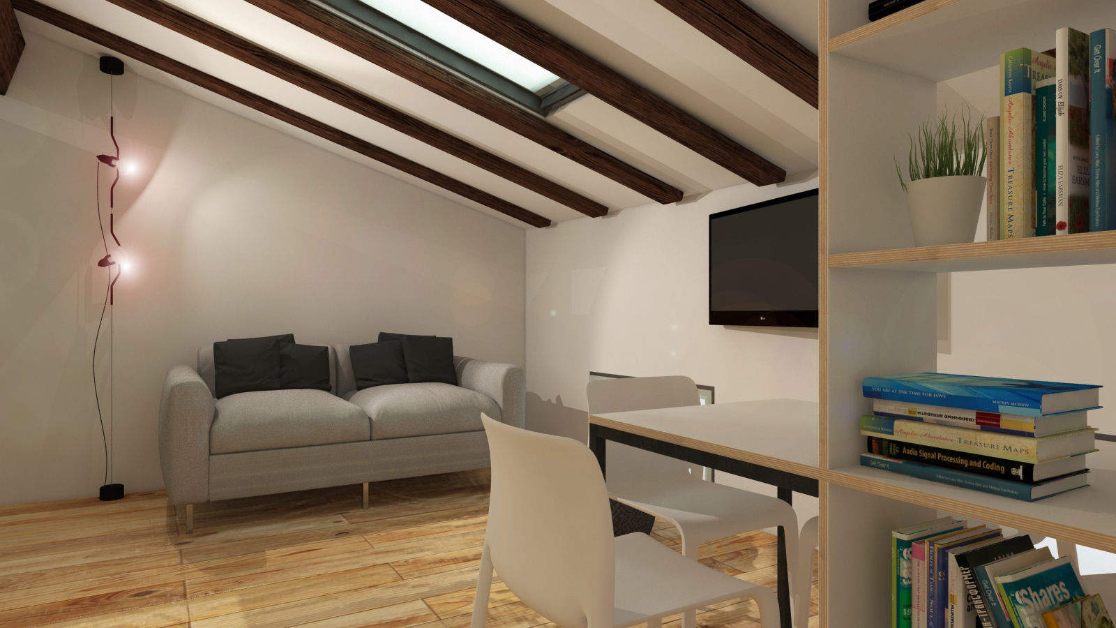 homify Modern living room Wood Wood effect