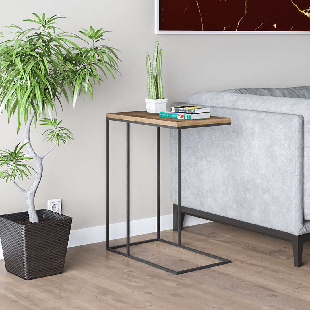 Mesa Auxiliar Sofia, KionHome KionHome Phòng ăn phong cách công nghiệp Kim loại Tables