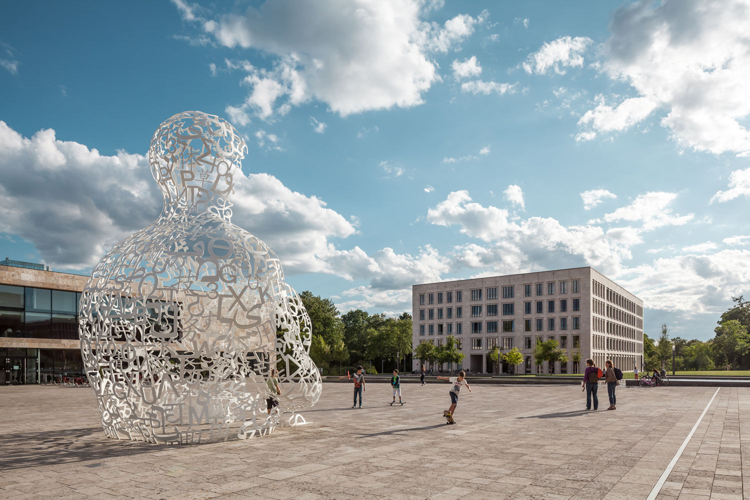 Campus Westend / House of Finance, Lars Gruber Architekturfotografie Lars Gruber Architekturfotografie Ruang Komersial Sekolah