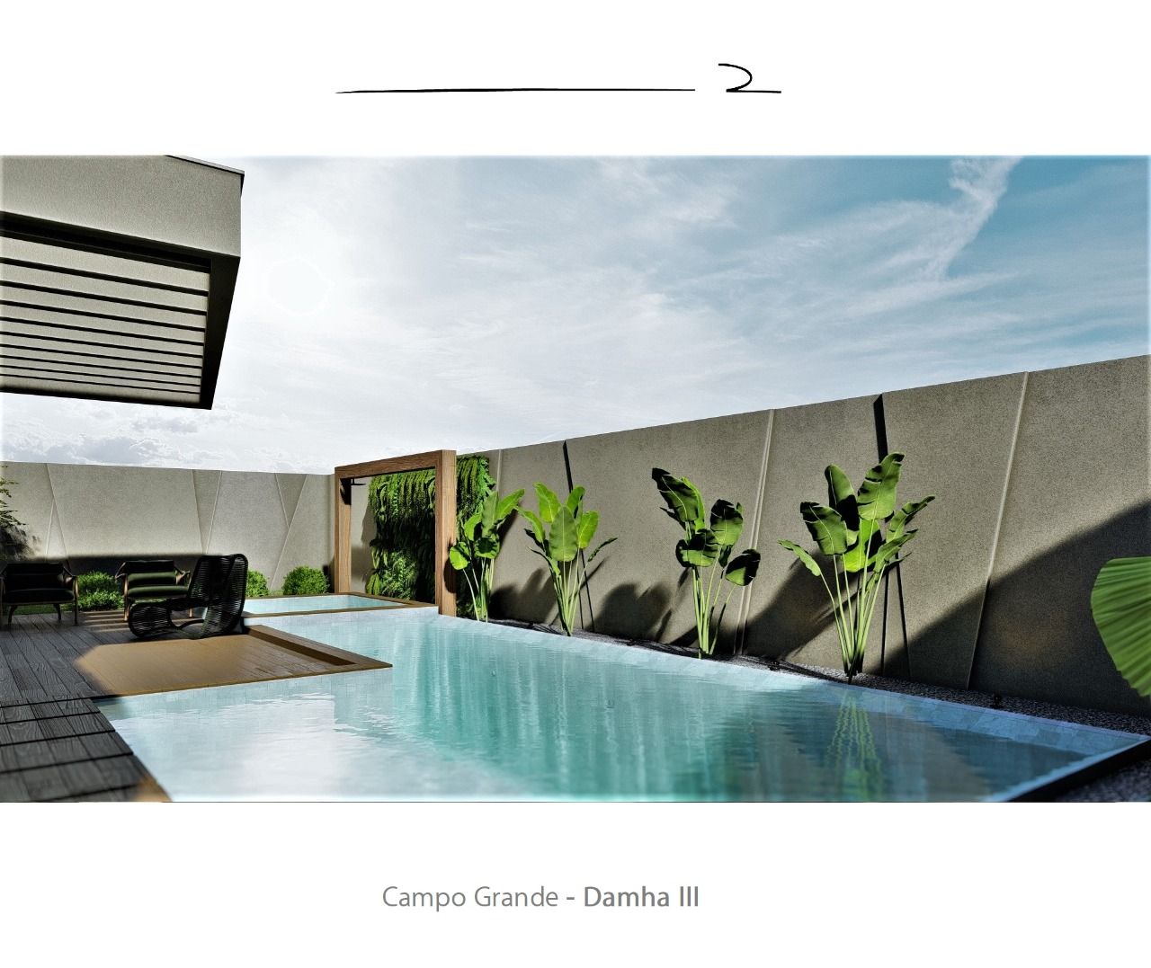 Área de Lazer Damha III, D arquitetura D arquitetura Garden Pool