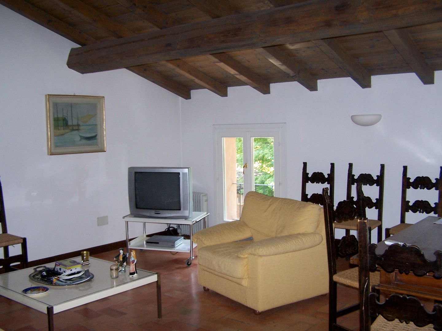 CASA DI CAMPAGNA IN AZIENDA AGRICOLA, Simona Muzzi Architetto Simona Muzzi Architetto Rustic style living room Wood Wood effect