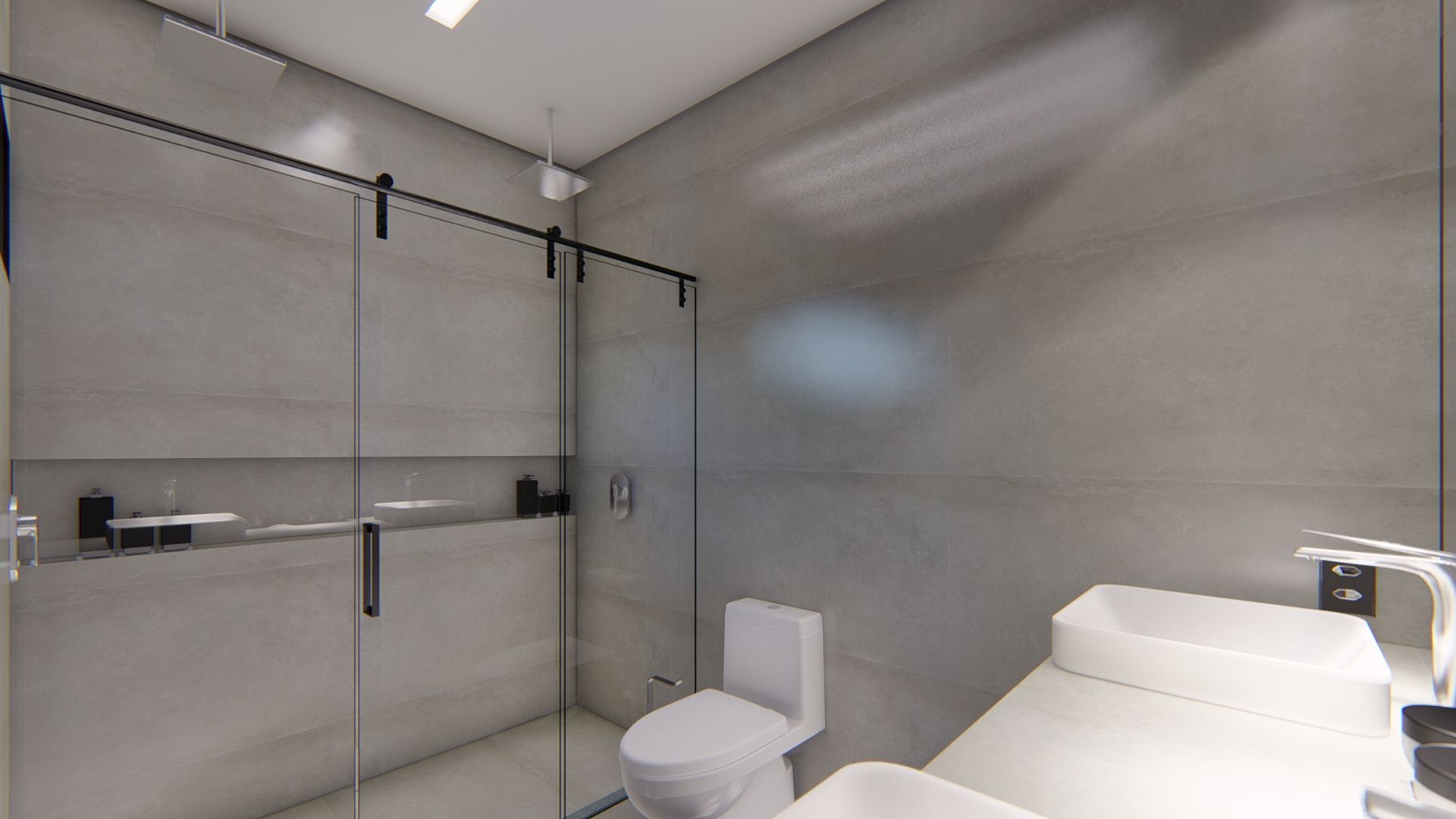 Condominio Quinta da Bela Vista, D arquitetura D arquitetura Minimalist style bathroom