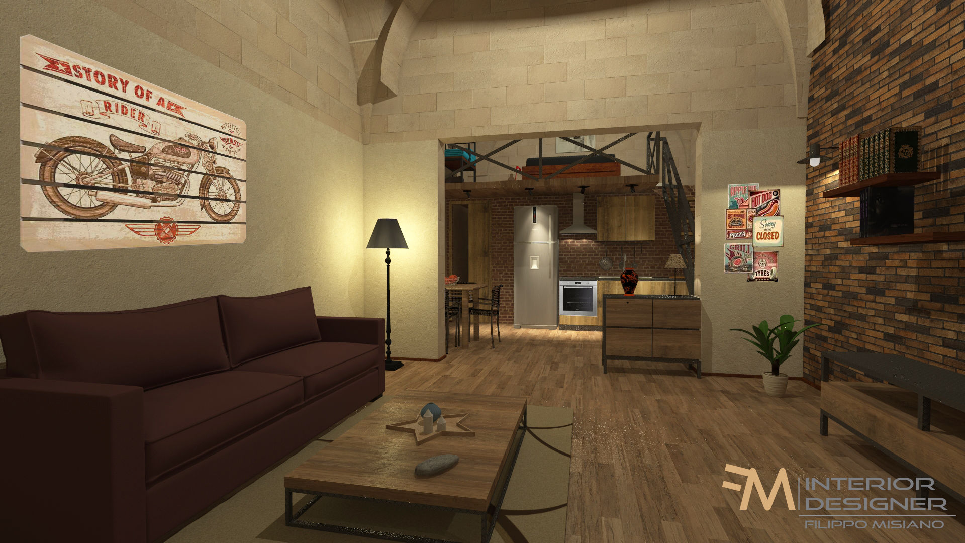 Corte dei Fiori, FM Interior Designer FM Interior Designer Living room