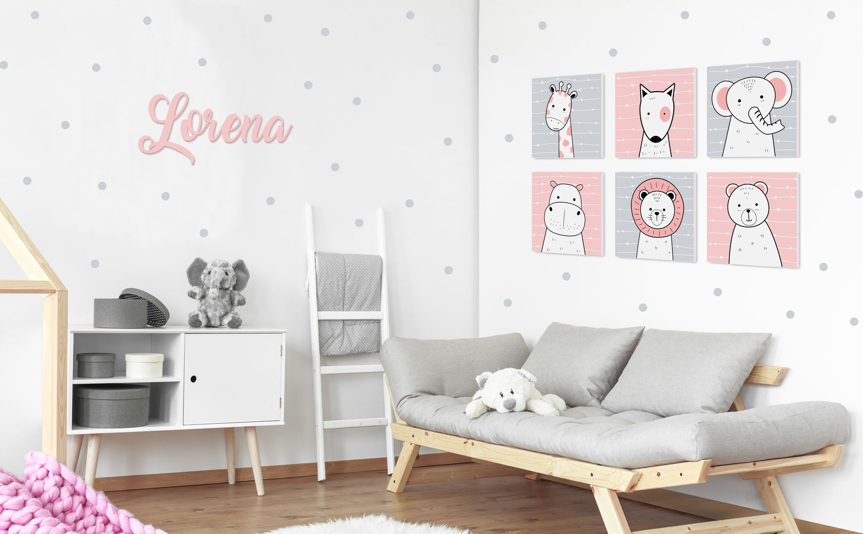 Packs decorativos infantiles, Decorar con Vinilos Decorar con Vinilos Pokój dla dziwczynki