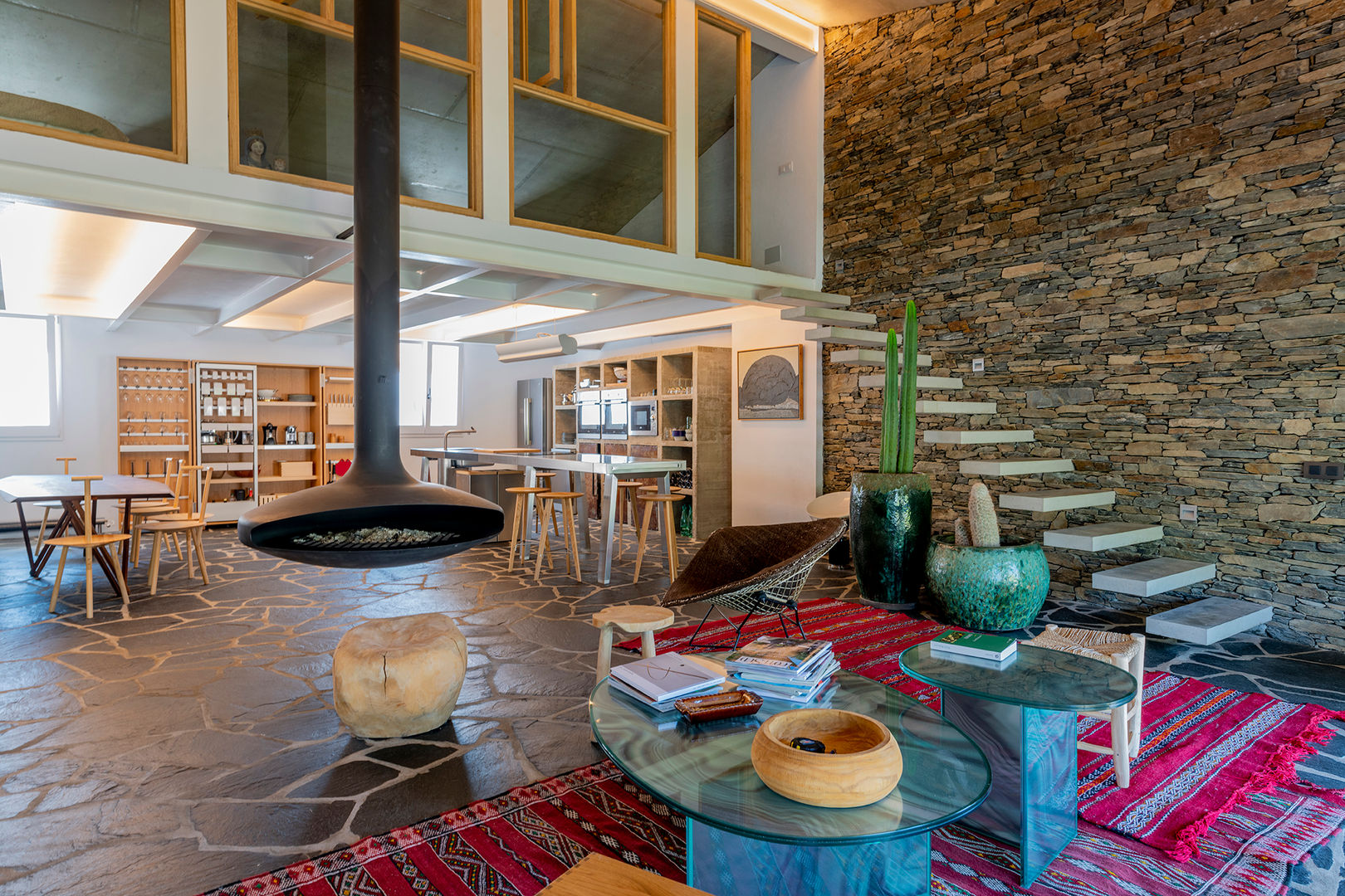 Vivienda unifamiliar en Cadaqués, David Rius Serra David Rius Serra Вітальня