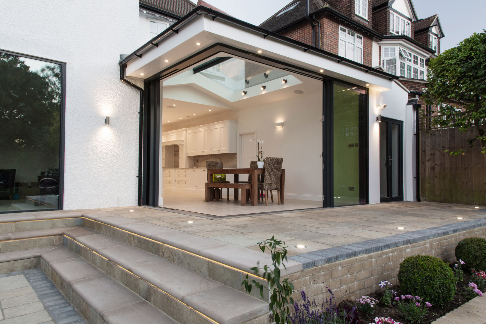 Single Story Extension RS Architects Modern dining room