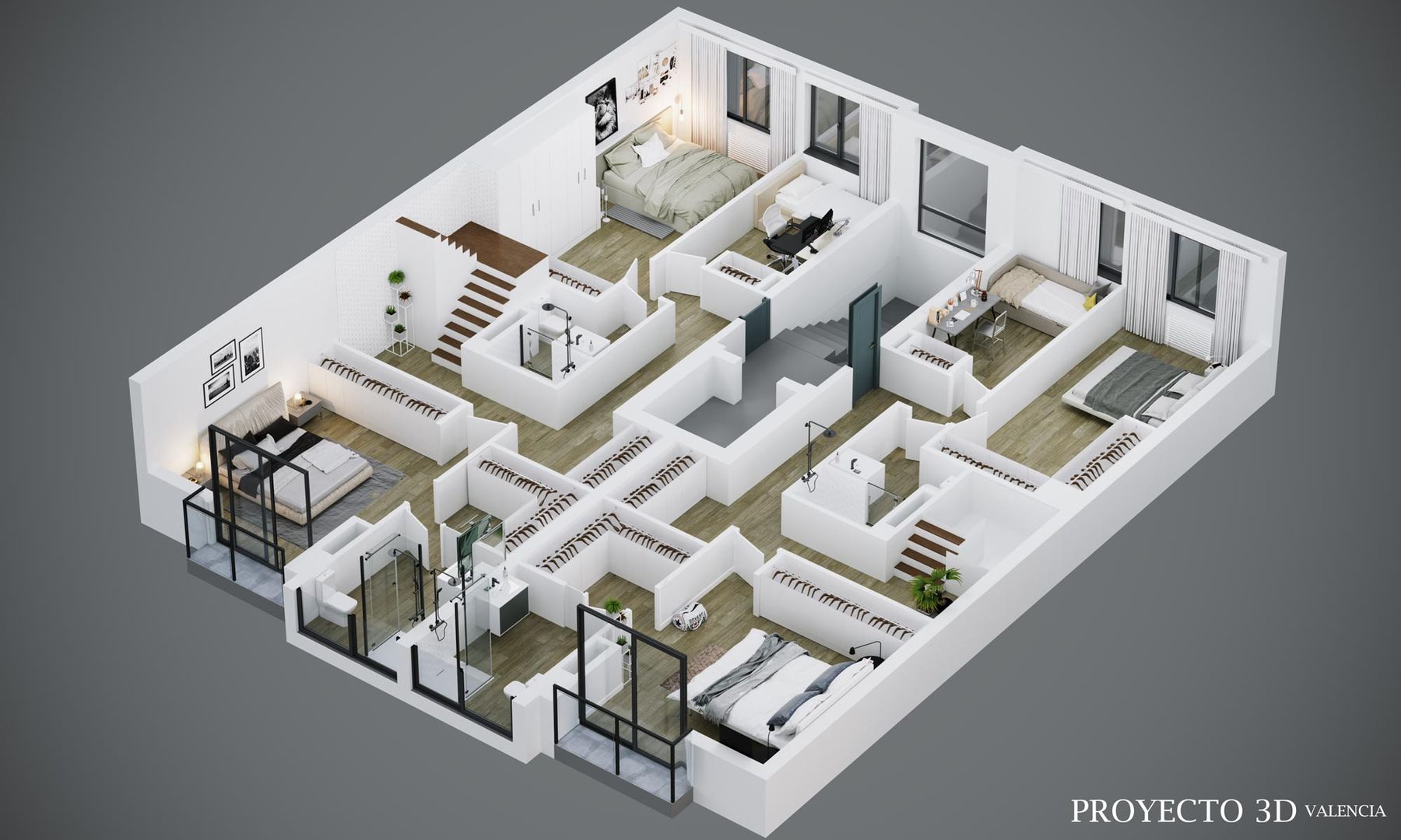Diseño 3D de planos comerciales para venta de viviendas , Proyecto 3D Valencia Renders Animaciones 3D Infografias Online Proyecto 3D Valencia Renders Animaciones 3D Infografias Online
