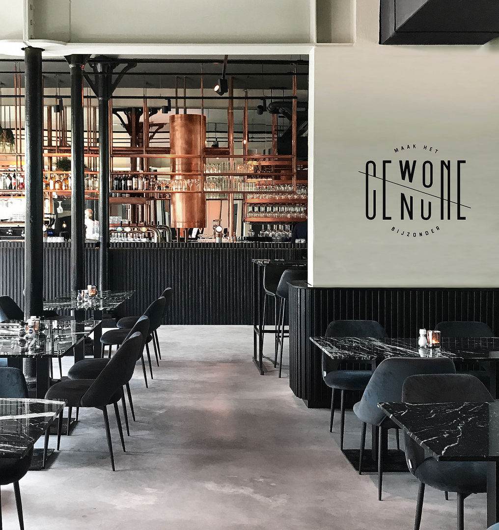 homify Commercial spaces Copper/Bronze/Brass Gastronomy