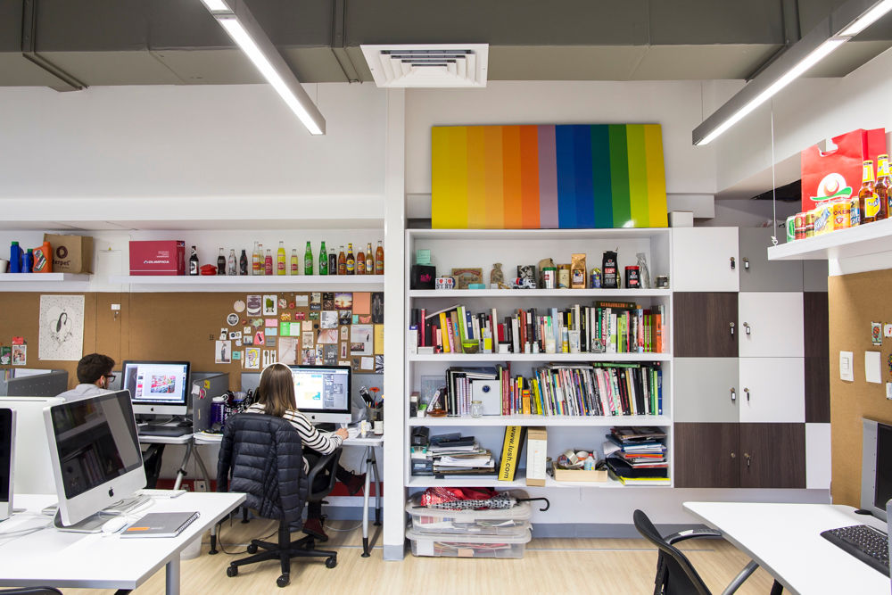 Oficinas Advantis/Aluzian , entrearquitectosestudio entrearquitectosestudio Study/office Chipboard