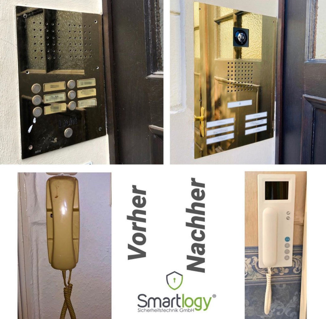 Modernisierung einer Türsprechanlage, Smartlogy Sicherheitstechnik GmbH Smartlogy Sicherheitstechnik GmbH 前門 鐵/鋼