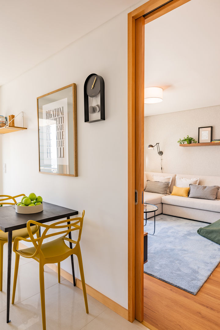 Apartamento em Matosinhos - SHI Studio Interior Design, ShiStudio Interior Design ShiStudio Interior Design Kleine keuken