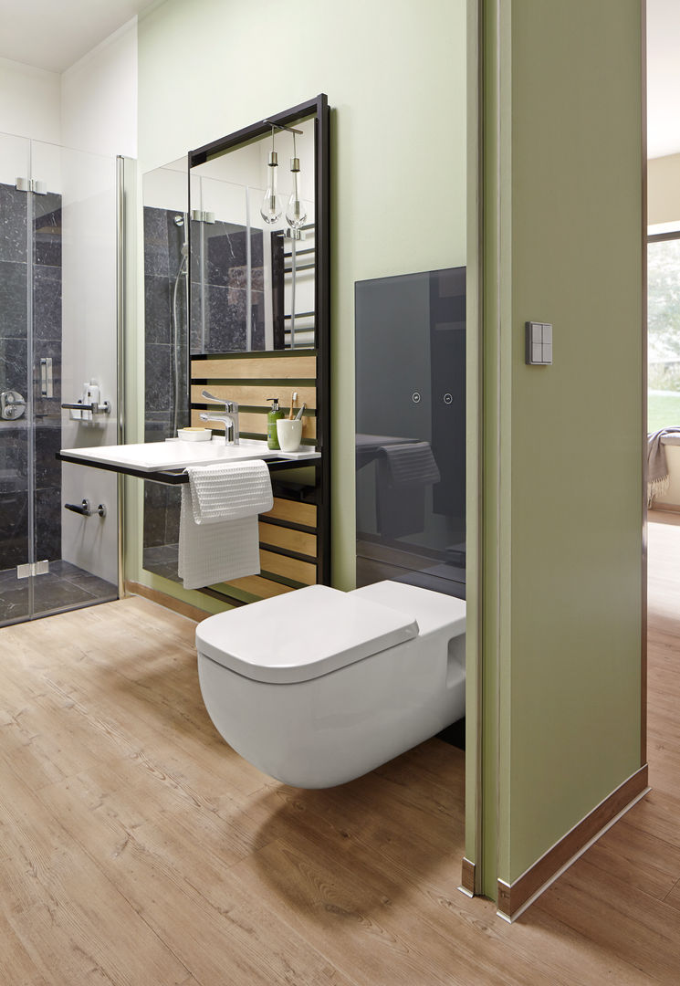 Barrierefrei und komfortabel Wohnen, PROJECT FLOORS GmbH PROJECT FLOORS GmbH Modern bathroom