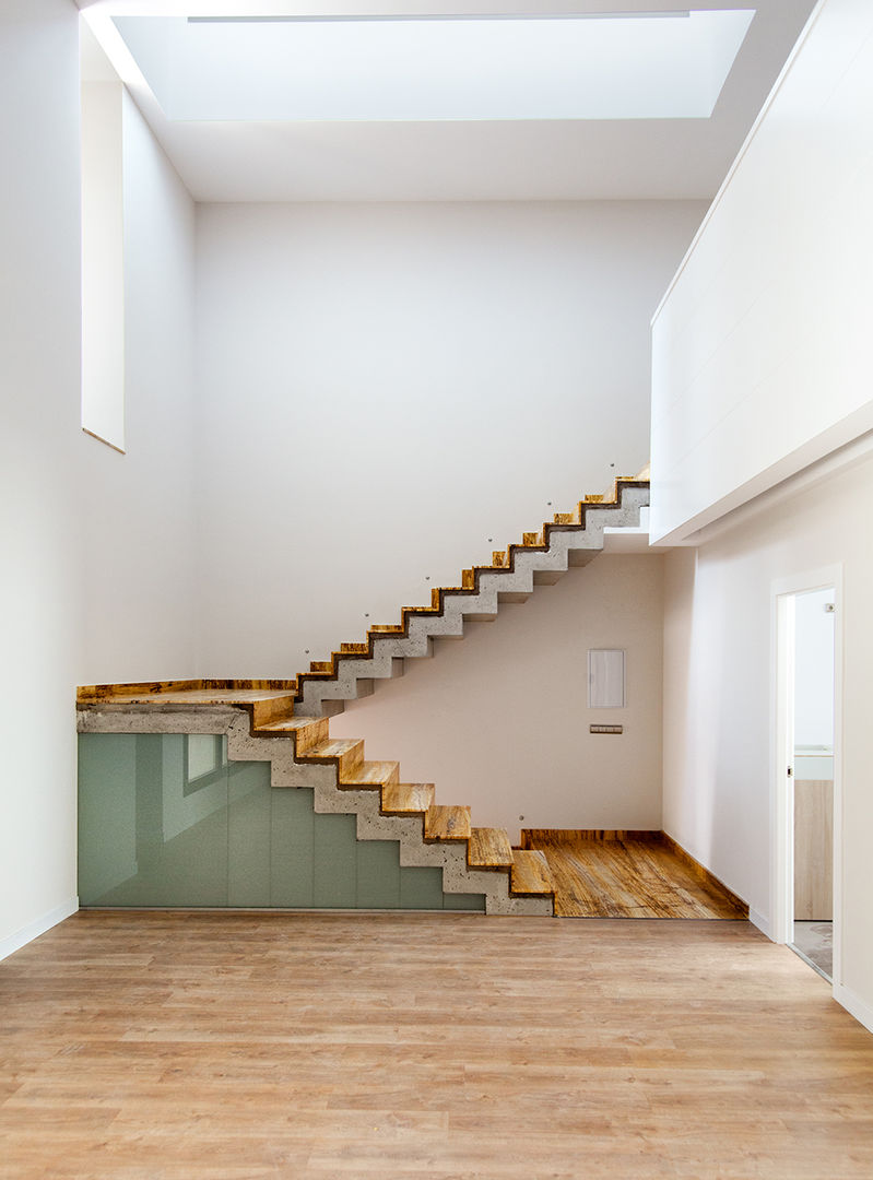 Espectacular vivienda unifamiliar moderna de diseño., OOIIO Arquitectura OOIIO Arquitectura Stairs Stone