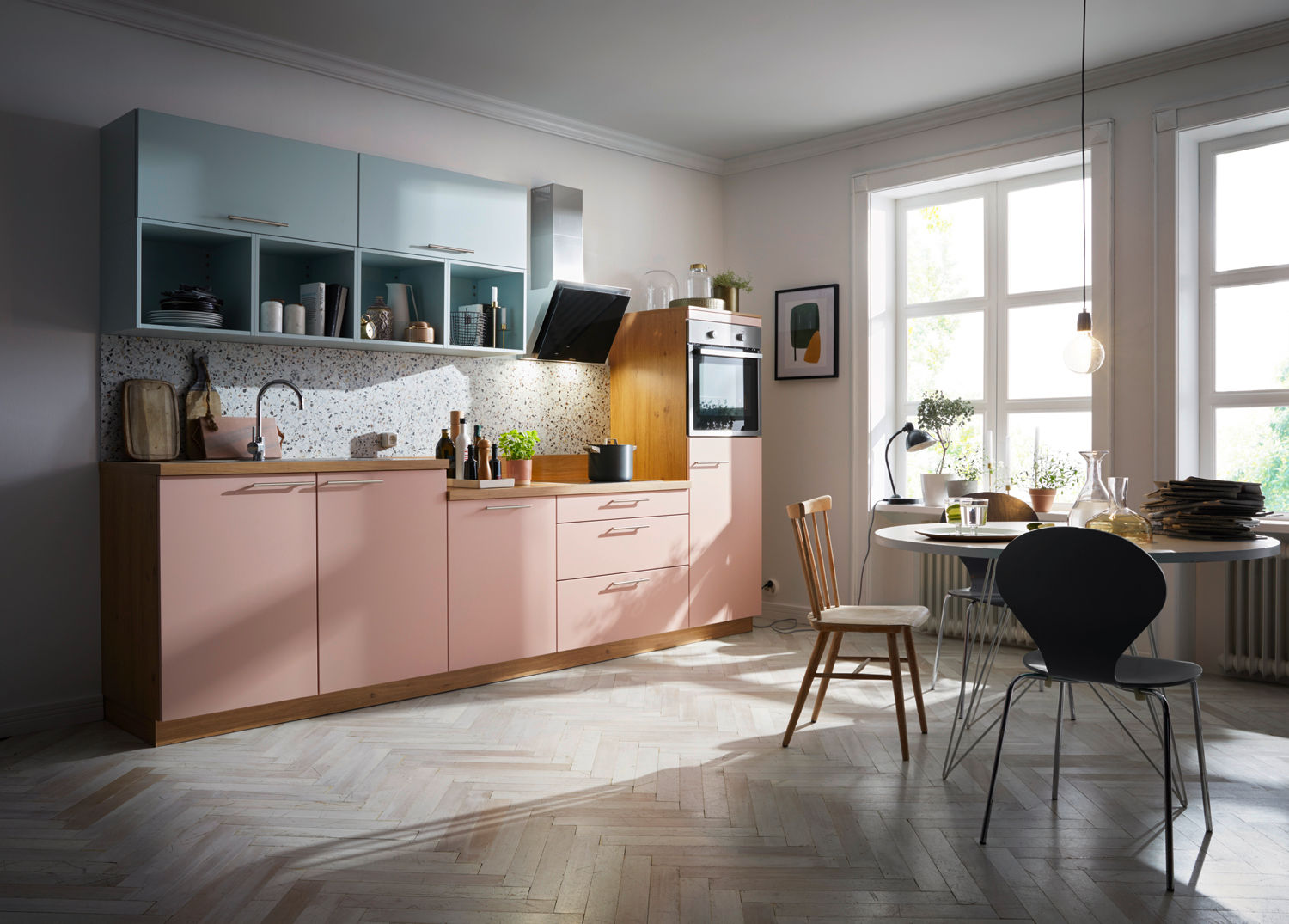 Moderner Pastell-Traum von Contur Küchen, Spitzhüttl Home Company Spitzhüttl Home Company Cucina moderna