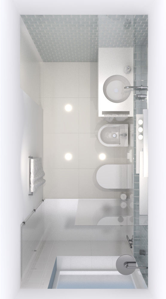 IS Birre, The Spacealist - Arquitectura e Interiores The Spacealist - Arquitectura e Interiores Modern bathroom Ceramic