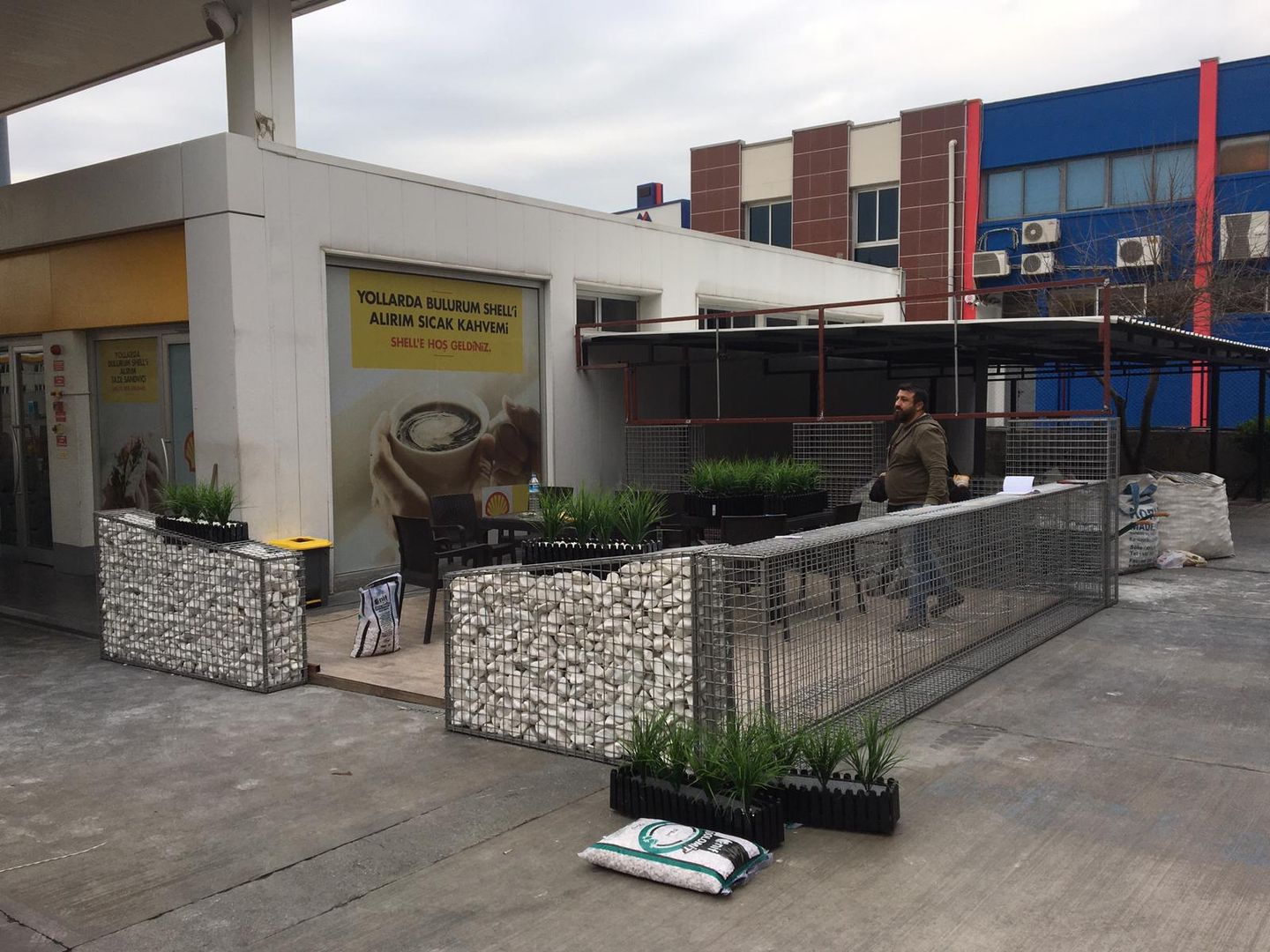 Uygulama Aşaması ASK MİMARLIK İNŞAAT Modern Balkon, Veranda & Teras Aksesuarlar & Dekorasyon