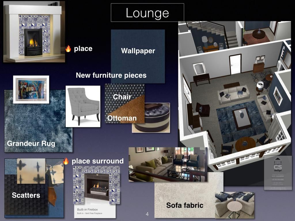 Lounge proposal CS DESIGN Living room