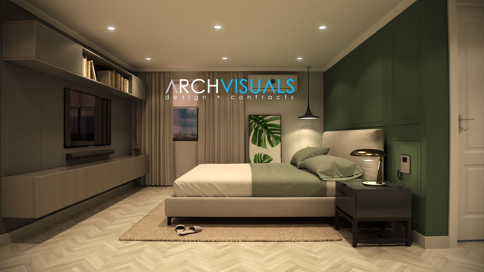 B Architectural Interiors, Archvisuals Design + Contracts Archvisuals Design + Contracts Quartos clássicos