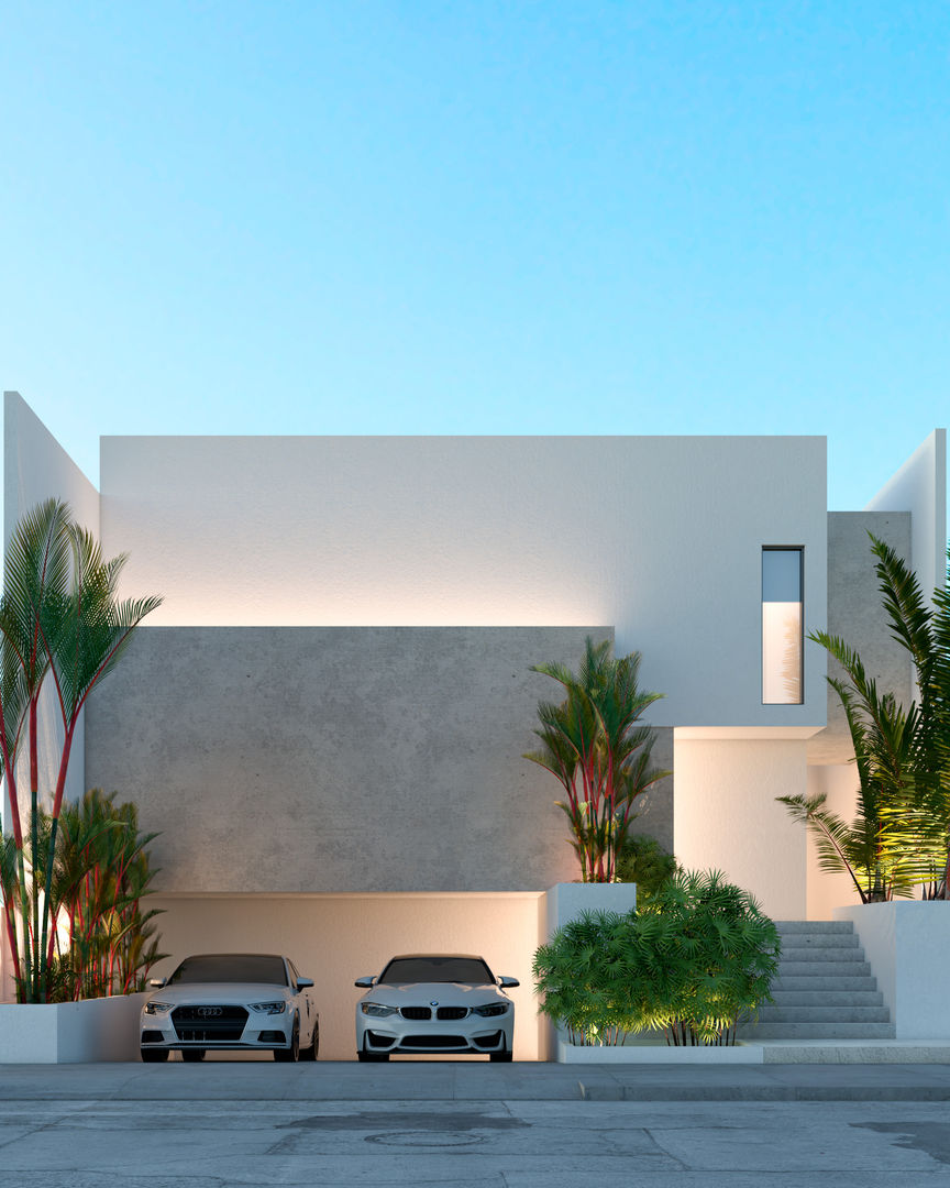 homify Casas de estilo minimalista Concreto