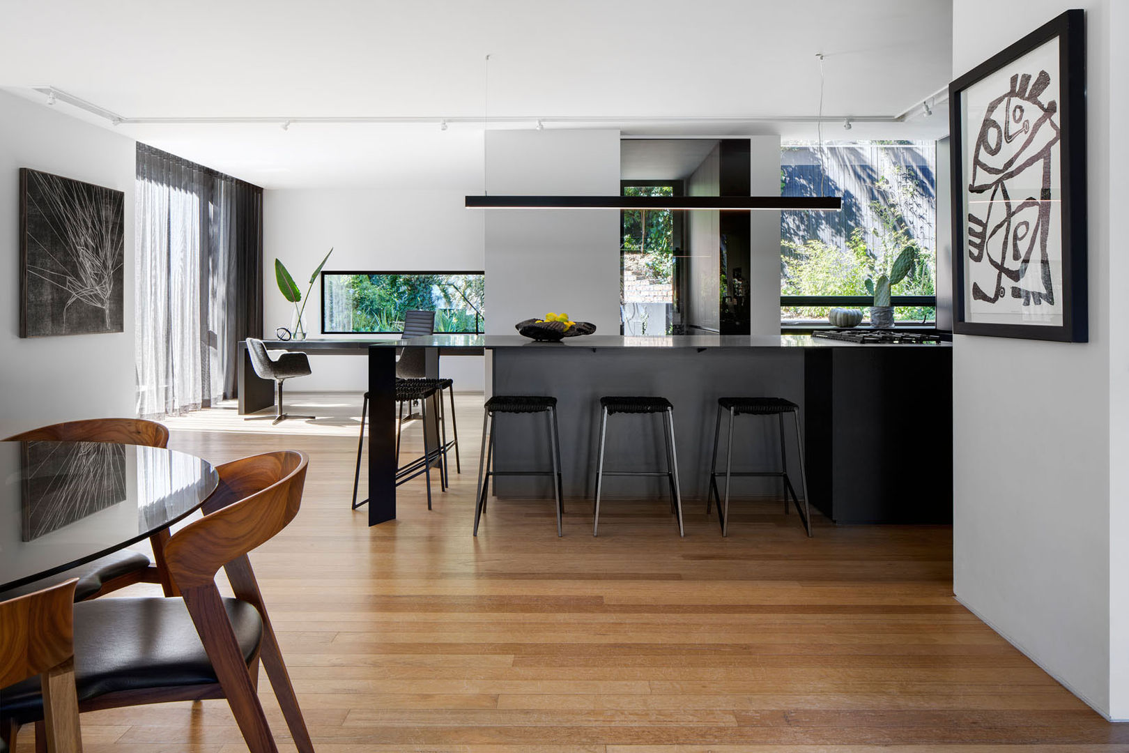 HOUSE CRANBERRY | CAMPS BAY, Wright Architects Wright Architects Cozinhas modernas Madeira Acabamento em madeira