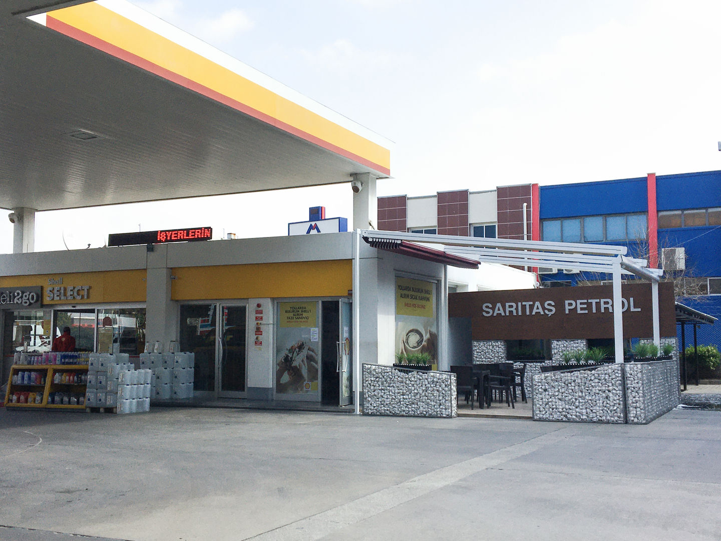 Proje Teslim Hali - Uzak Çekim ASK MİMARLIK İNŞAAT Modern Balkon, Veranda & Teras Aksesuarlar & Dekorasyon