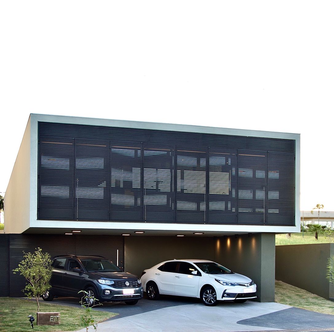 Casa J, D arquitetura D arquitetura Townhouse Iron/Steel