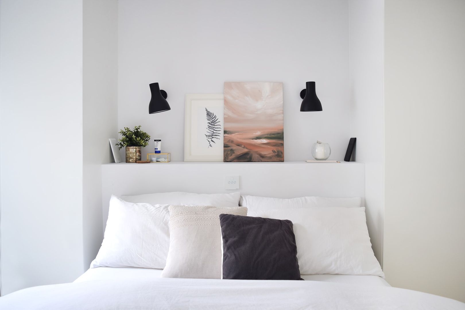 Bedroom | Home renovation in North London The White Interior Design Studio Small bedroom