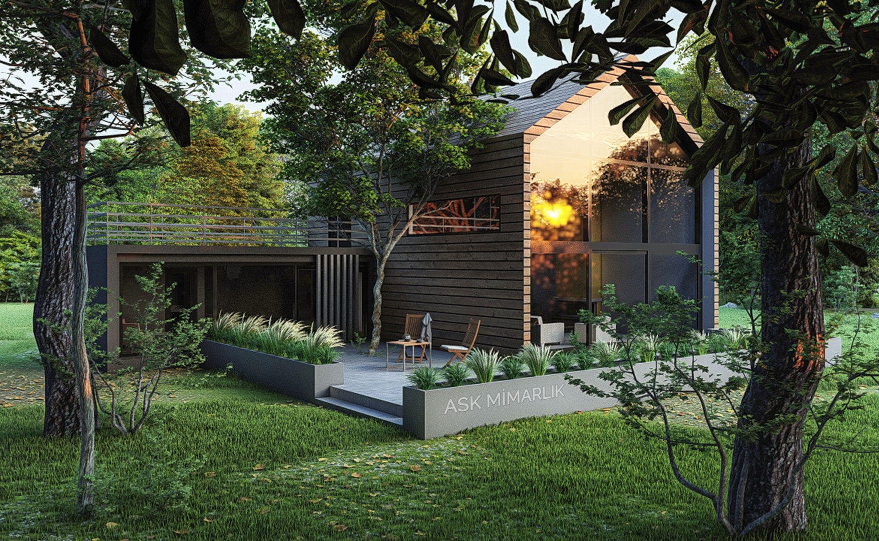 Gün Batımı Görseli ASK MİMARLIK İNŞAAT