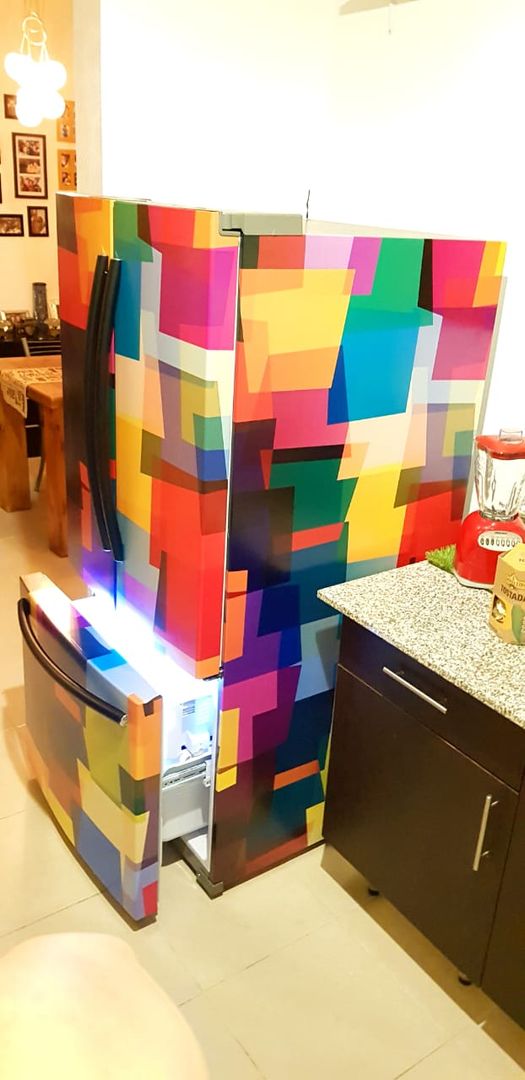 17 Ideas Originales de Losetas de Vinilo para Paredes de Baño y M´as