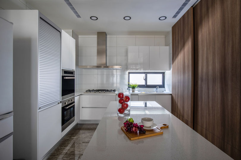 Eternal Moon - Residential Interior Design, 勻境設計 Unispace Designs 勻境設計 Unispace Designs Modern kitchen