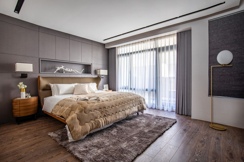 Eternal Moon - Residential Interior Design, 勻境設計 Unispace Designs 勻境設計 Unispace Designs Bedroom