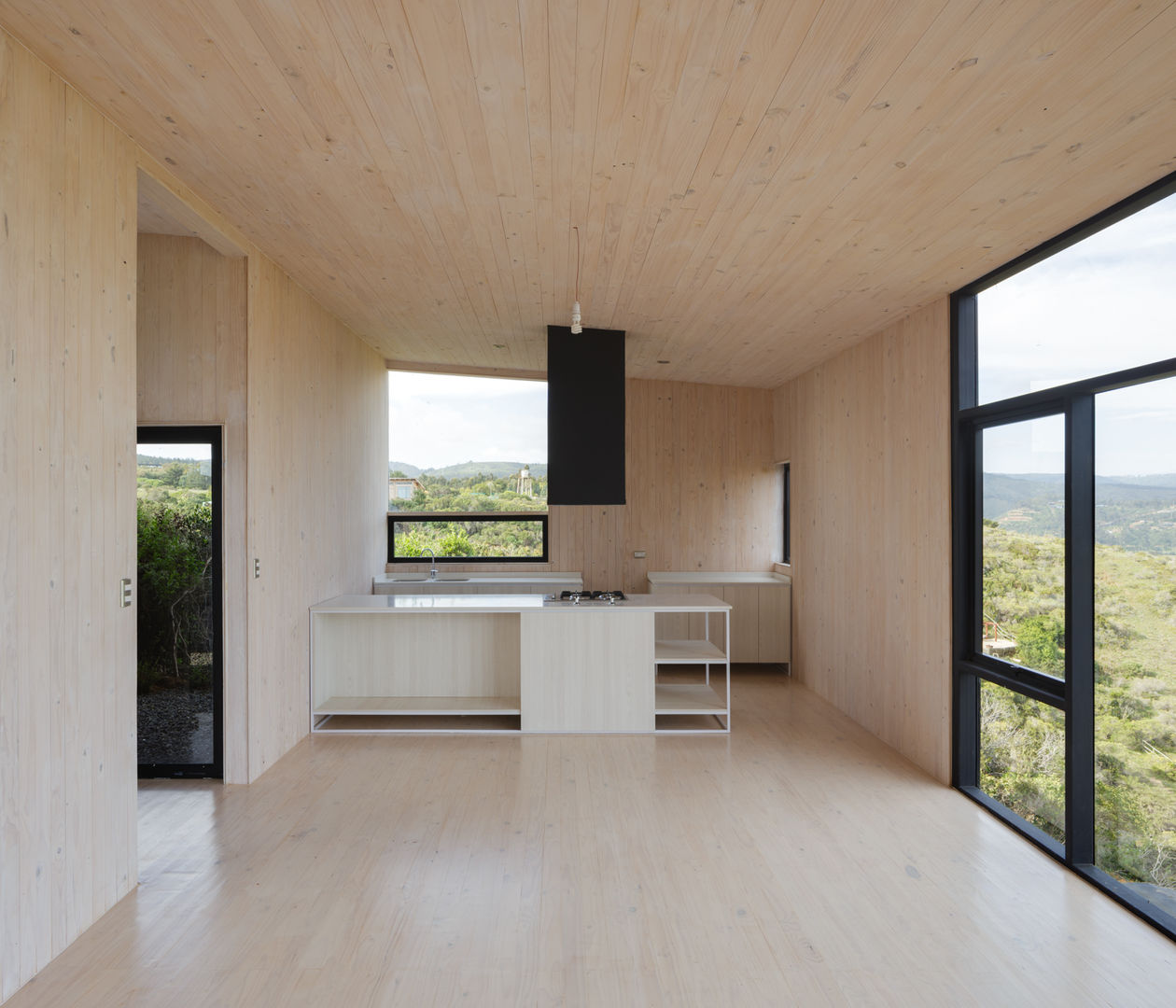 Casa del Peumo, Whale! Whale! Built-in kitchens Wood Wood effect