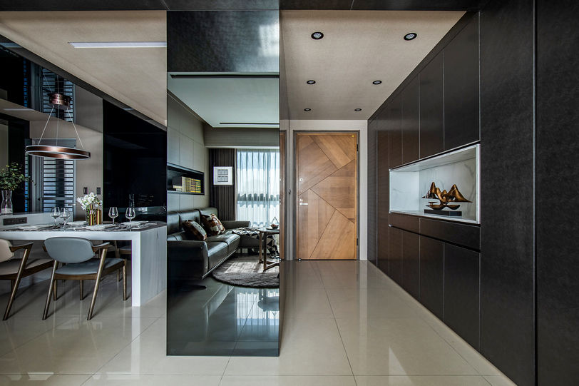 Completeness - Condominium interior design, 勻境設計 Unispace Designs 勻境設計 Unispace Designs Moderne Küchen