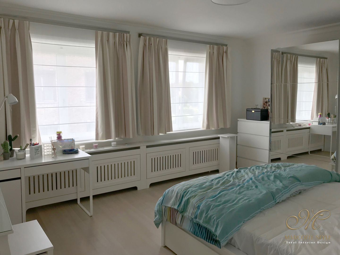 Totaal renovatie met meubelen, Marcotte Style Marcotte Style Erkek çocuk yatak odası Ahşap Ahşap rengi