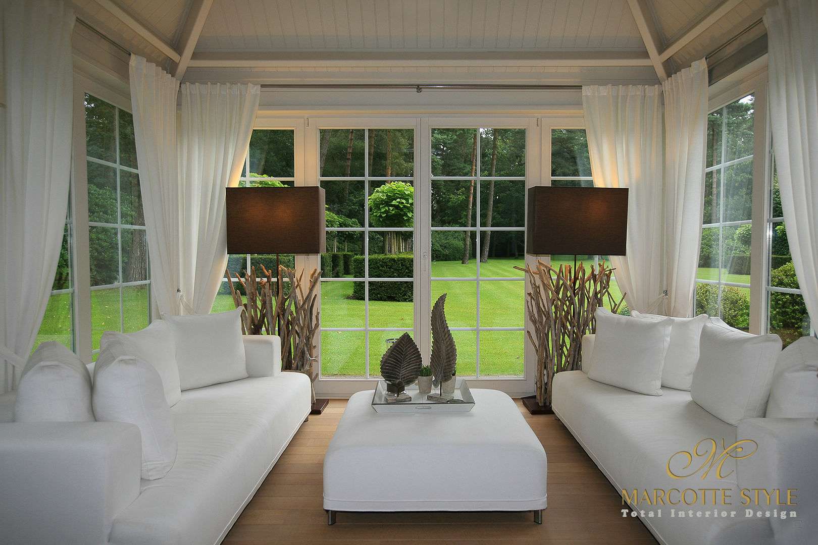villa landelijke stijl antwerpen, Marcotte Style Marcotte Style غرفة المعيشة