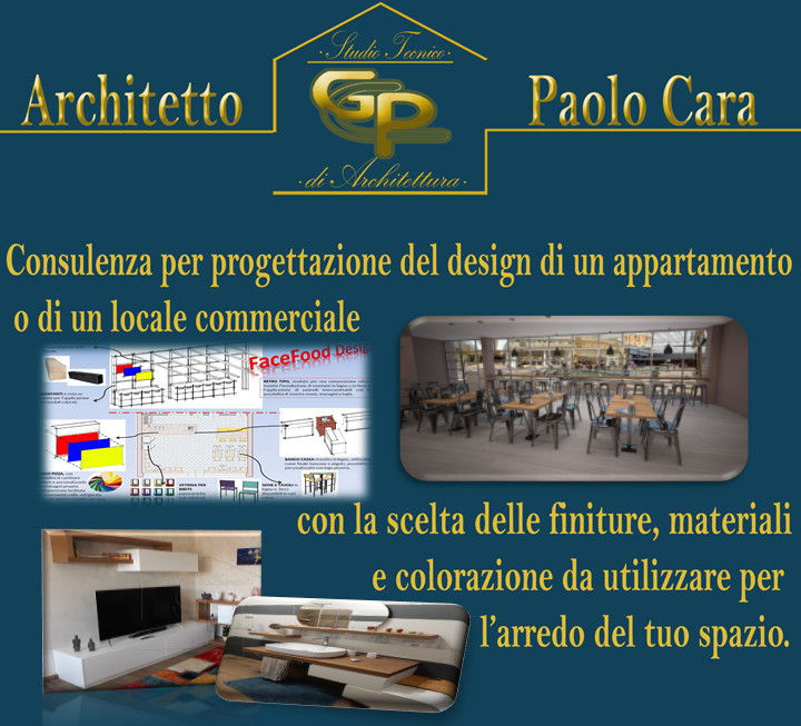 Servizi di consulenza e progettazione, Architetto Paolo Cara Architetto Paolo Cara