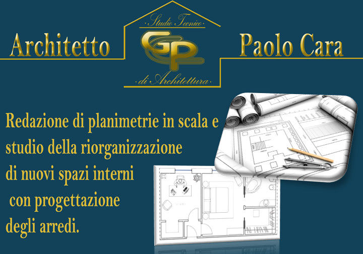 Servizi di consulenza e progettazione, Architetto Paolo Cara Architetto Paolo Cara