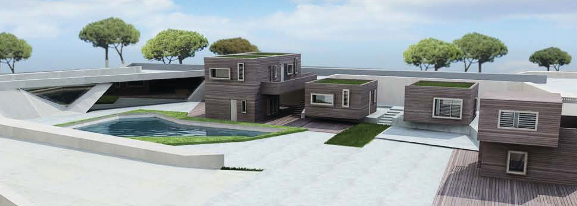 Complesso residenziale - Spagna, The Green H LLP The Green H LLP Modern houses