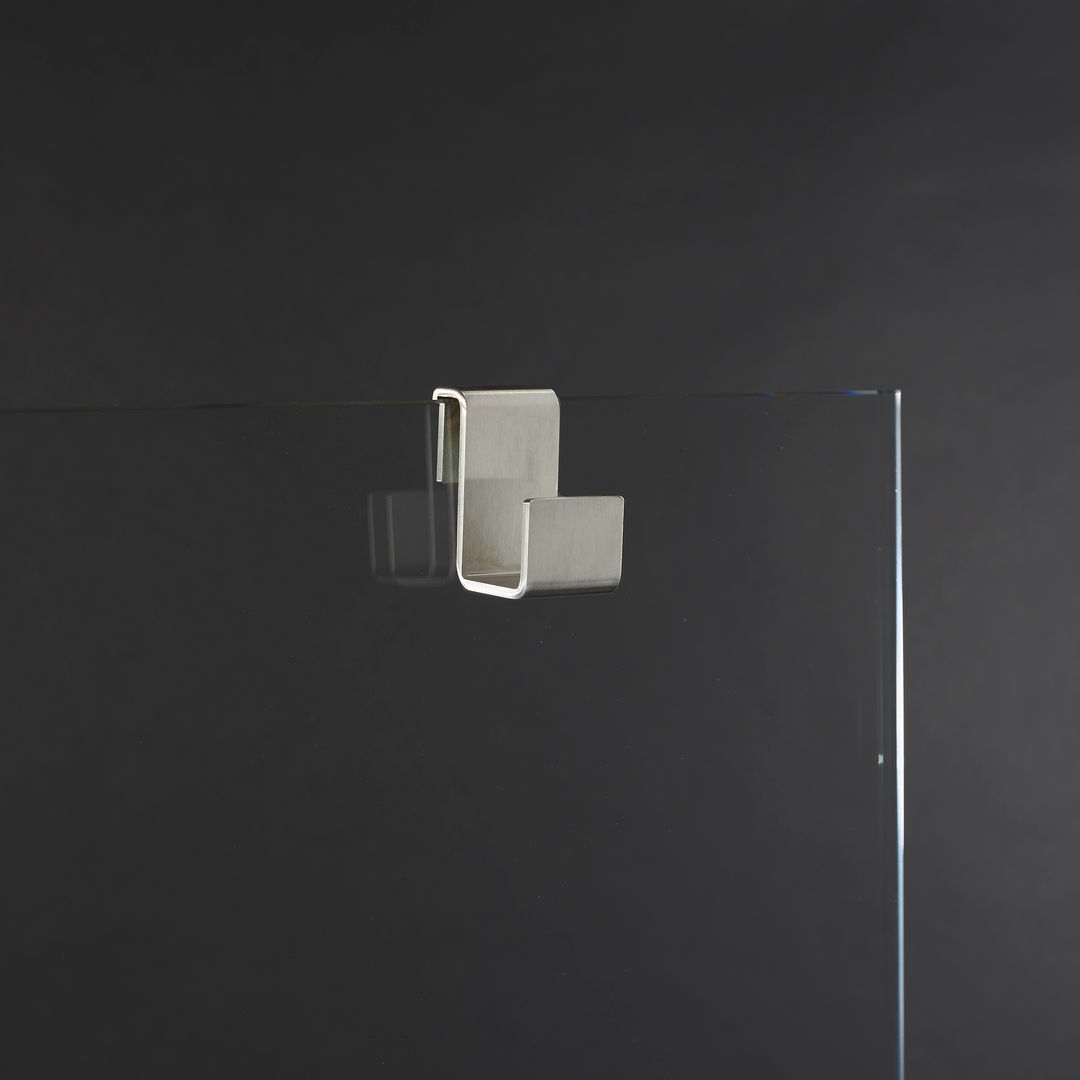 AISI Accessori per il box doccia e per il bagno in acciaio inox, AISI Design srl AISI Design srl 미니멀리스트 욕실 철 / 철강