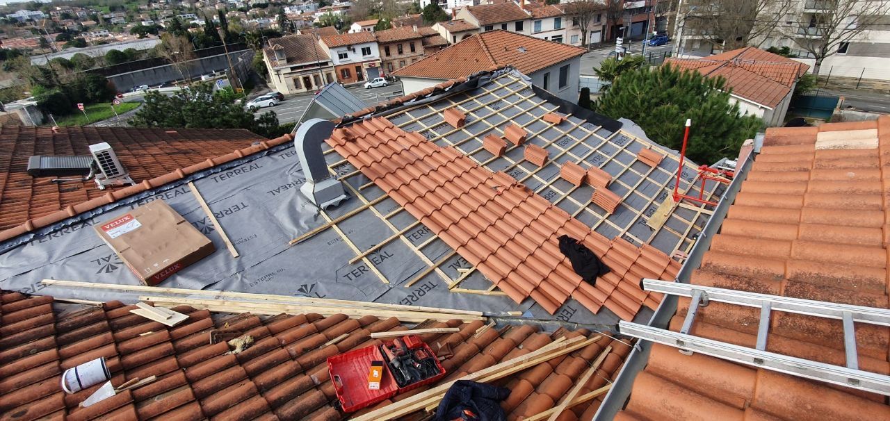 Travaux de couverture à Toulouse, Destrich Tony Couvreur Toulouse Destrich Tony Couvreur Toulouse Flat roof