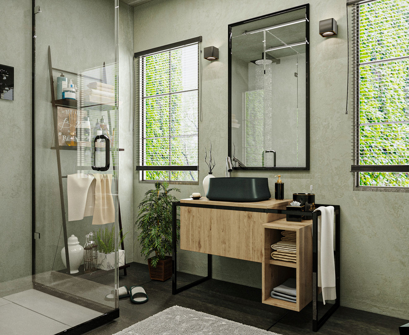 En güzel rustik banyo tasarımı örnekleri | homify
