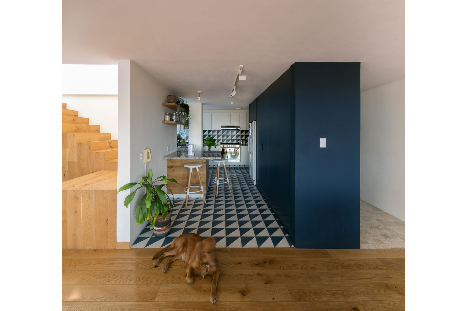 Departamento Sánchez Azcona, Oficina de Práctica Arquitectónica Oficina de Práctica Arquitectónica Built-in kitchens ٹائلیں