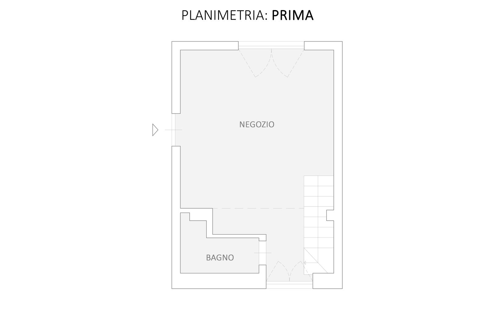 Planimetria: Prima GruppoTre Architetti