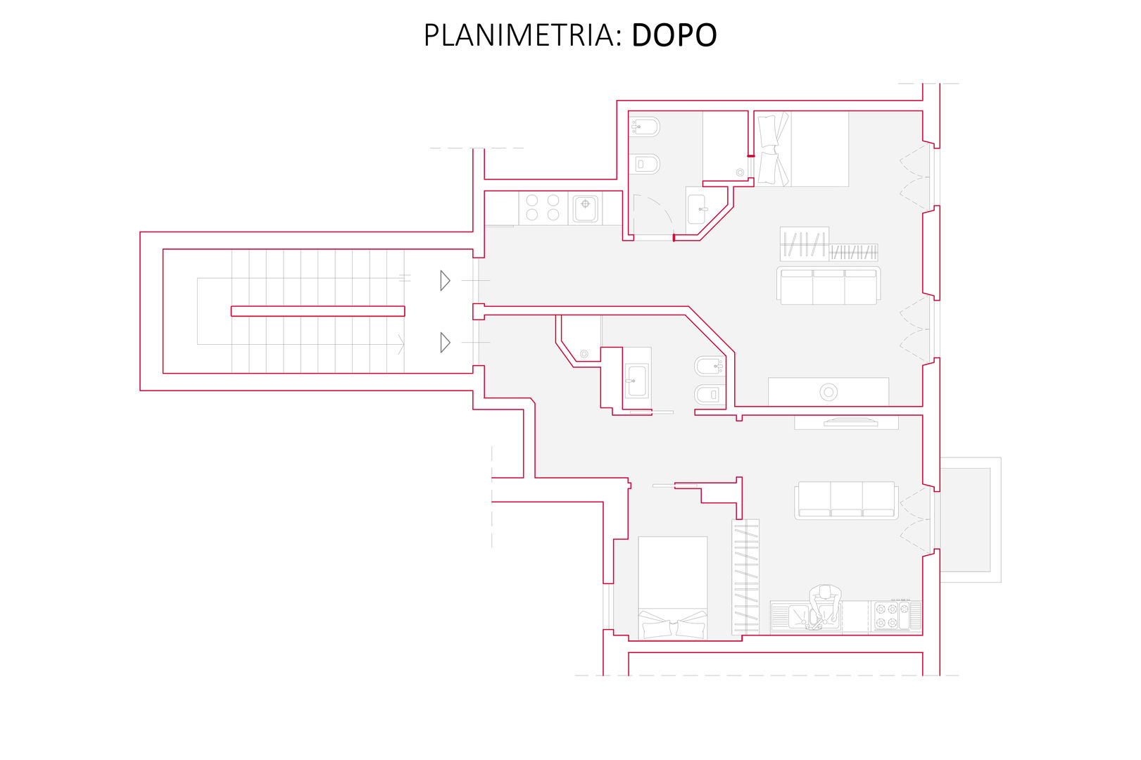 現代 by GruppoTre Architetti, 現代風