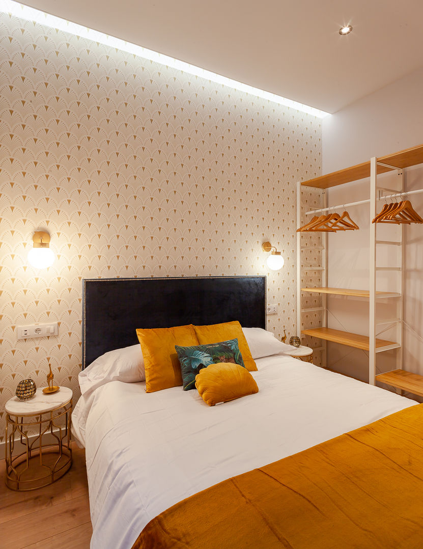 Dormitorio homify Dormitorios de estilo minimalista Madera Acabado en madera